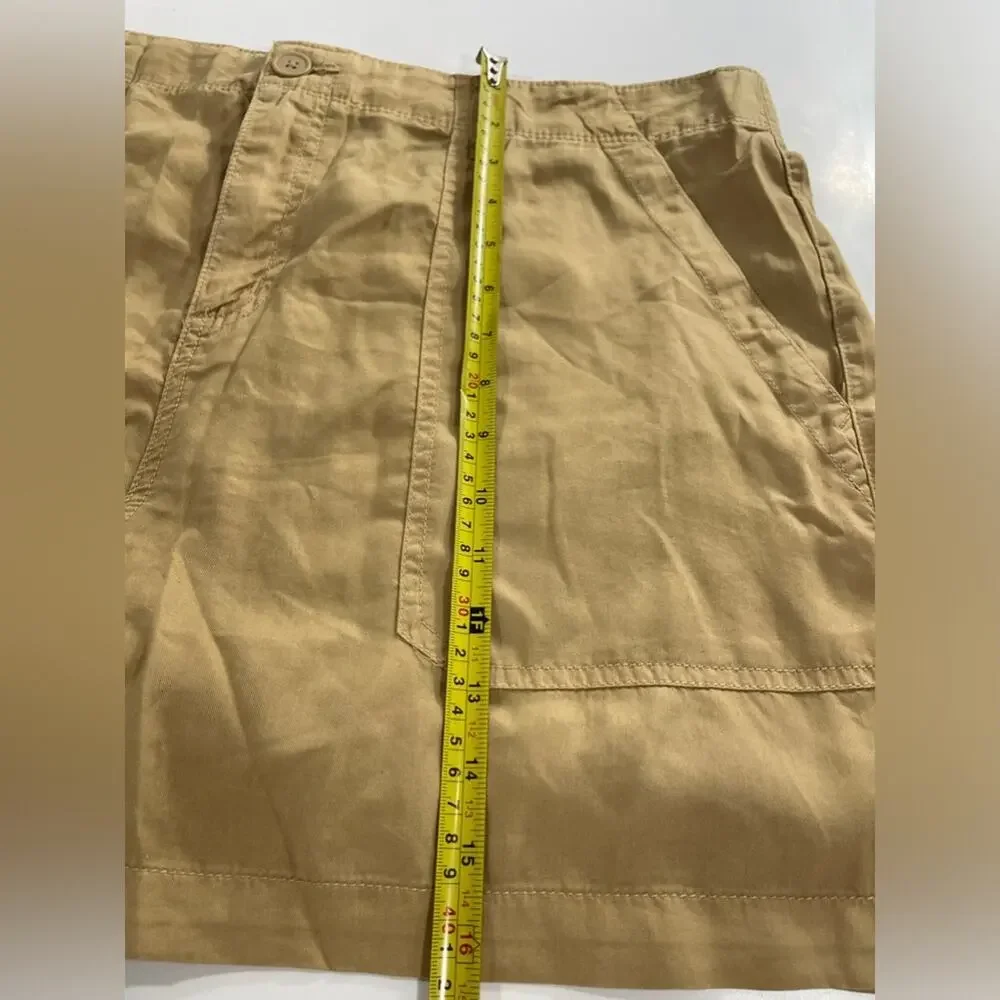 NWT Social Standard Sanctuary Anthro Shorts Hiking Camp Camel Size XXL